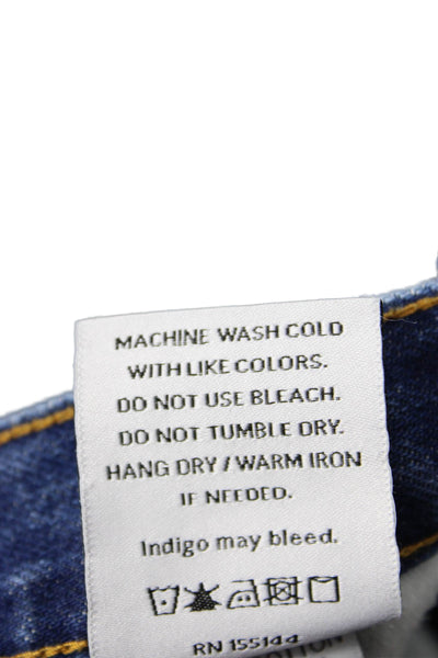 Boyish Womens Boyfriend Dark Blue Jeans Size 25