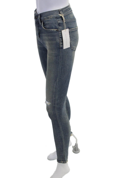Citizens of Humanity Women Skinny Ankle Jeans Dark Blue Size 22