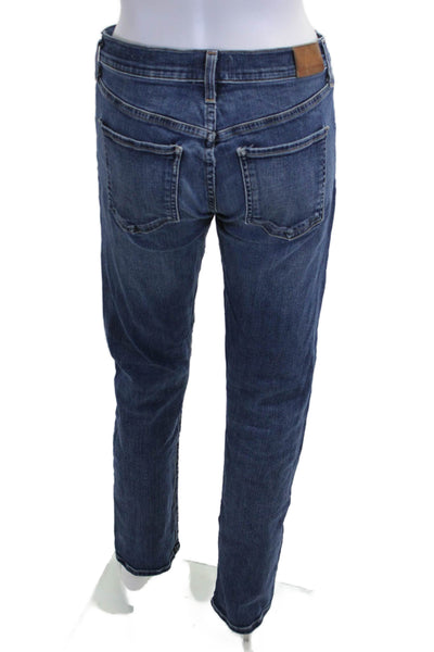 Citizens of Humanity Unisex Straight Jeans Dark Blue High Rise Button Size 25