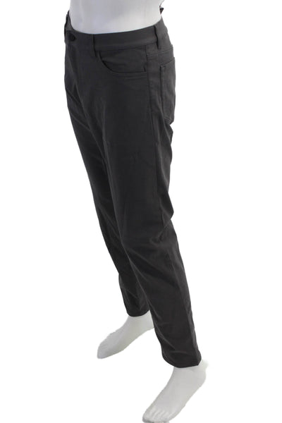 Theory Mens Chino Pants Dark Gray Size 33