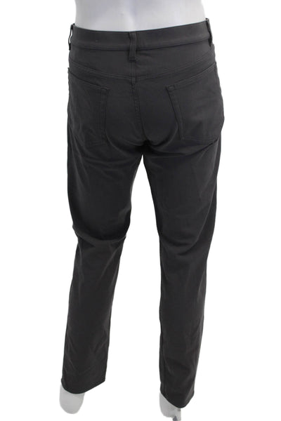 Theory Mens Chino Pants Dark Gray Size 33