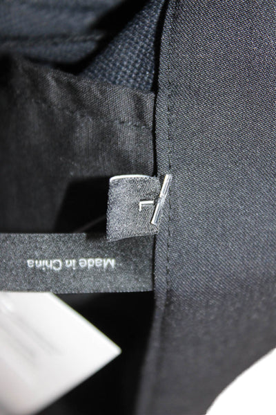 Theory Mens Cropped Ankle Pants Black Button Size L