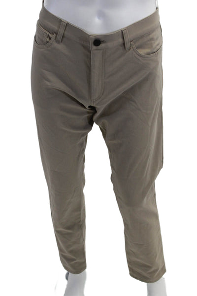 Theory Mens Beige Chinos Size 33