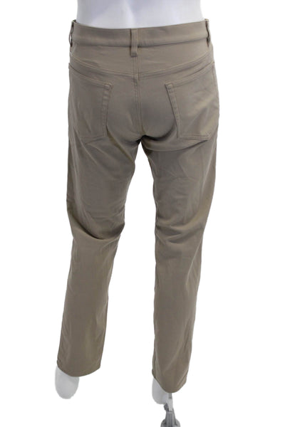 Theory Mens Beige Chinos Size 33