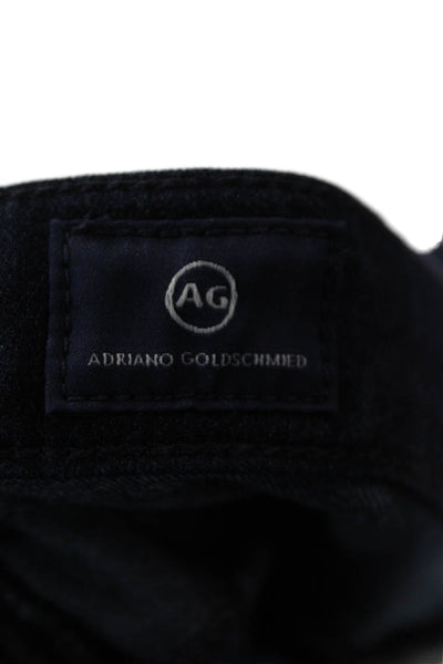 AG Adriano Goldschmied Women Skinny Ankle Jeans Dark Blue Mid Rise Size 26