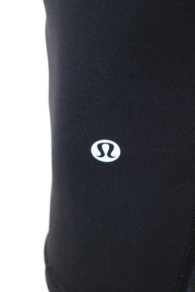 Lululemon Womens Capri Cropped Black Leggings Size 2