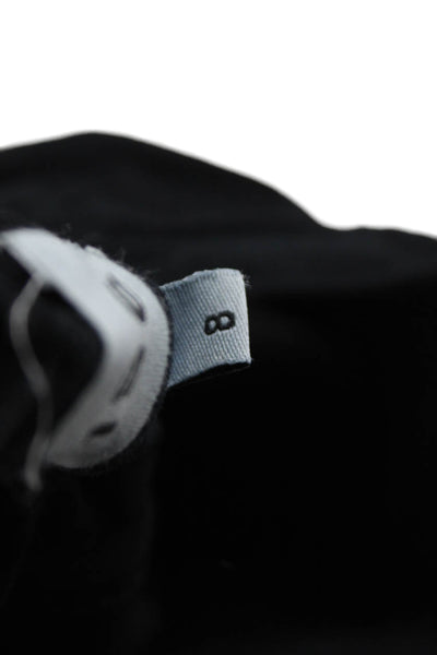 DL 1961 Boys Button Closure Straight Leg Jean Pants Black Size 8