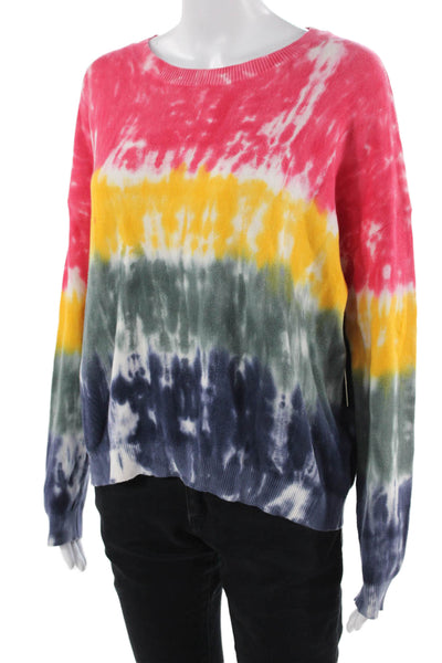 Fate. Unisex Pullover Sweater Pink Crew Neck Long Sleeve Cotton Size S