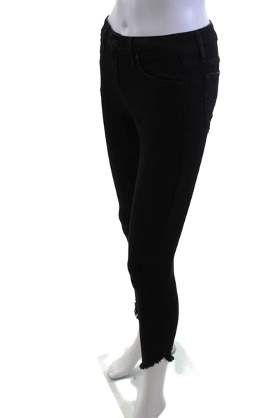 Joes Womens Ankle Skinny Black Jeans Size 25