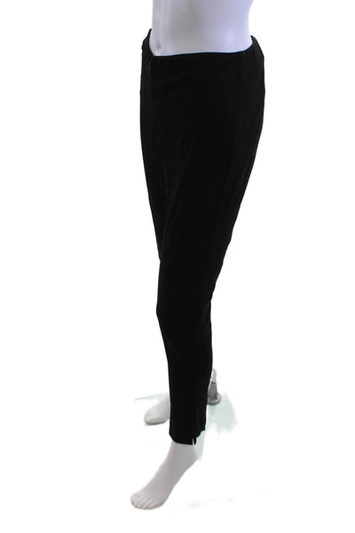Peace of Cloth Womens Black Ankle Dress Pants Viscose Blend Size 0