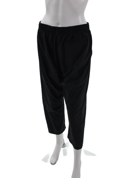 Outdoor Voices Mens Cropped Jogger Pants Black Nylon Blend Size L