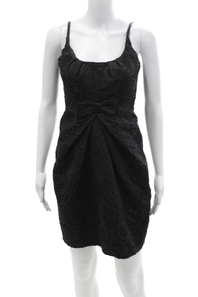 Yoana Baraschi Women Sheath Mini Dress Black Size 0