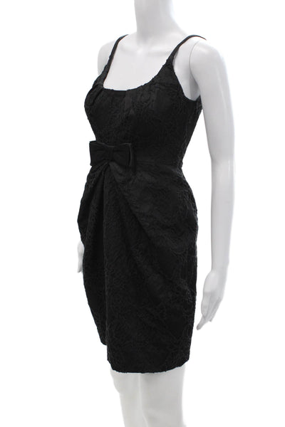 Yoana Baraschi Women Sheath Mini Dress Black Size 0