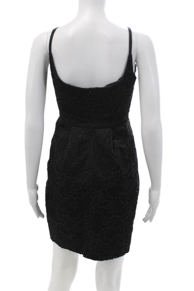 Yoana Baraschi Women Sheath Mini Dress Black Size 0