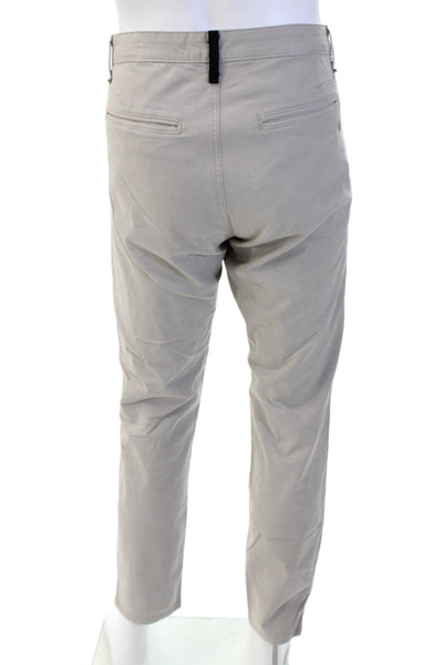 Rag & Bone Men's Cropped Chino Pants Gray Size 32