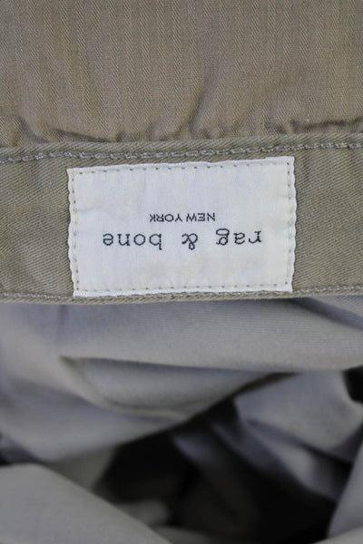 Rag & Bone Men's Cropped Chino Pants Gray Size 32