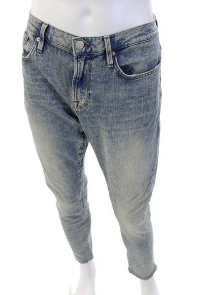 Frame Mens Ankle Cropped Jeans Light Blue Size 32