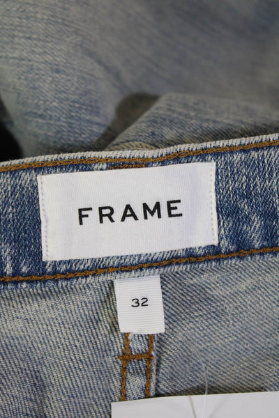 Frame Mens Ankle Cropped Jeans Light Blue Size 32