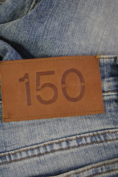 Frame Mens Ankle Cropped Jeans Light Blue Size 32