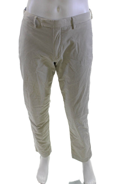 Polo Golf Ralph Lauren Mens Chinos Beige Button Size 31