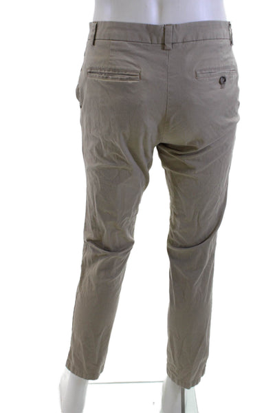 Vineyard Vines Mens Beige Chinos Cotton Spandex Preppy Size 31