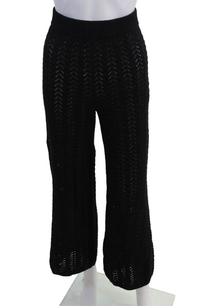 Lulus Women Cropped Black Pants Size XS