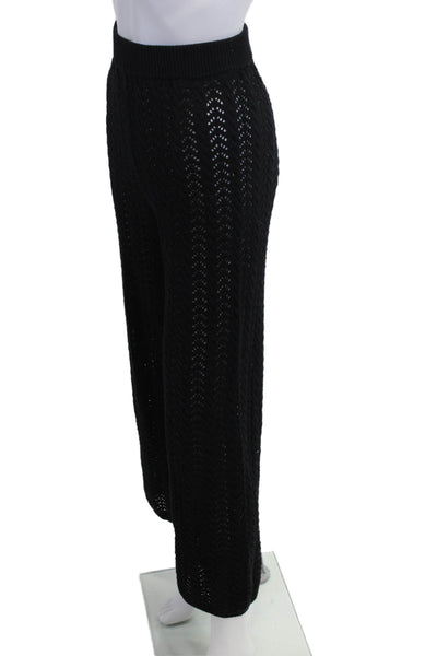 Lulus Women Cropped Black Pants Size XS