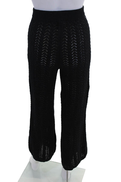 Lulus Women Cropped Black Pants Size XS