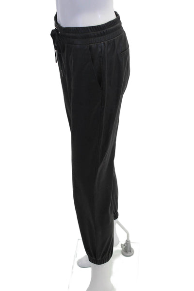 Philanthropy Women Black Jogger Pants Drawstring Designer Size S