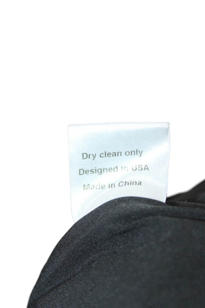 Designer Unisex Biker Shorts Black Size 24