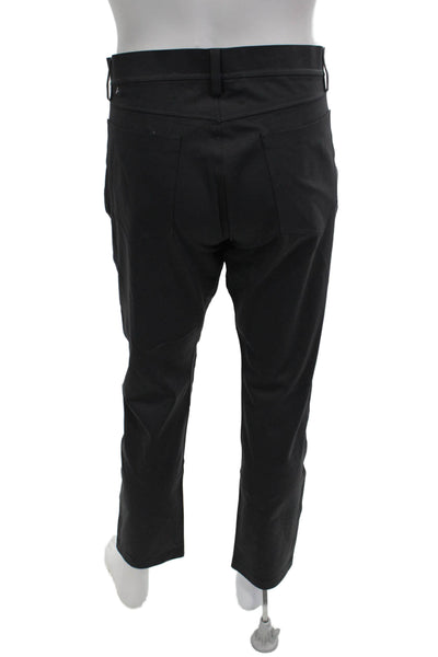 Theory Mens Black Ankle Cropped Dress Pants Size 34