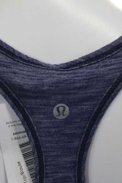 Lululemon Womens Basic Sleeveless Tank Dark Blue Size 10