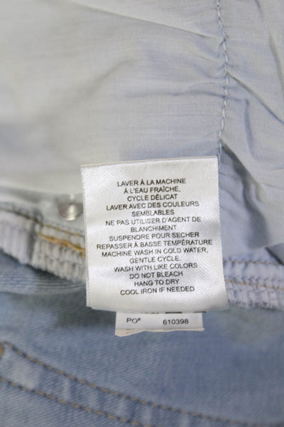 Renuar Womens Cropped Gray High Rise Jeans Size 4