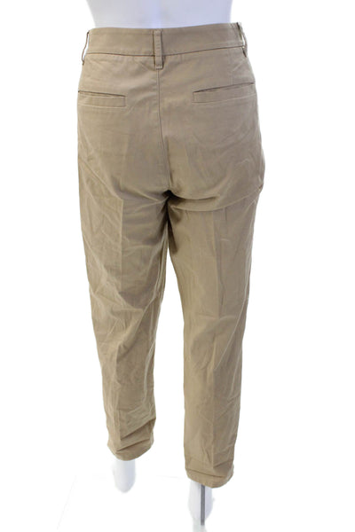 J Crew Unisex Beige Chino Pants Button Closure Size 28
