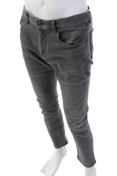 Banana Republic Mens Skinny Tapered Gray Jeans Size 31