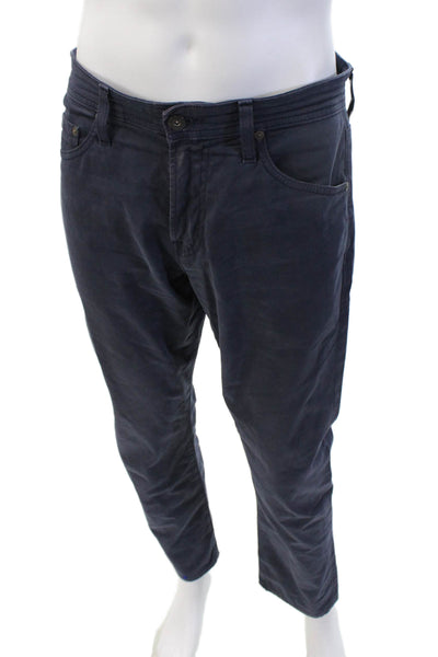 AG Adriano Goldschmied Mens Dark Blue Chino Pants Size 30