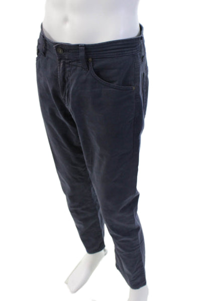 AG Adriano Goldschmied Mens Dark Blue Chino Pants Size 30