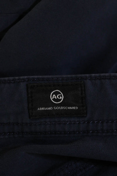 AG Adriano Goldschmied Mens Dark Blue Chino Pants Size 30