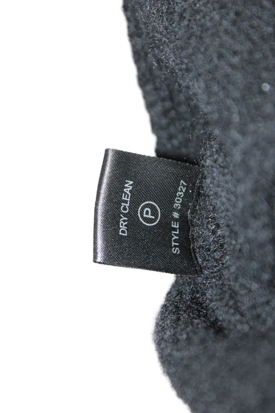 360 Cashmere Women Sweaters Black Mock Neck Sleeveless 100% Cashmere Size XS
