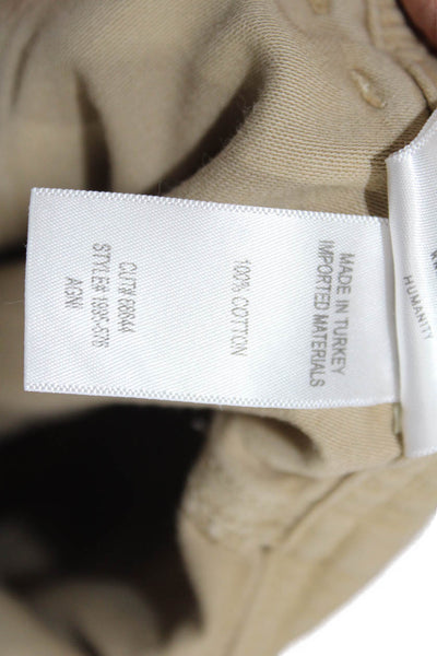 Citizens of Humanity Unisex Cargo Jogger Khakis Pants Beige 100% Cotton Size 24