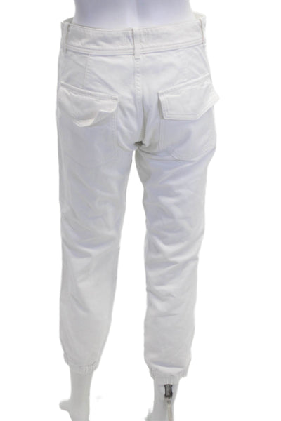 Citizens of Humanity Unisex Cargo Jogger Pants White Size 24