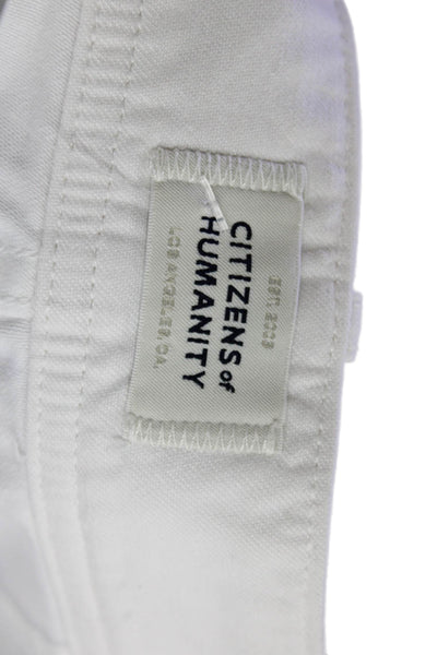 Citizens of Humanity Unisex Cargo Jogger Pants White Size 24