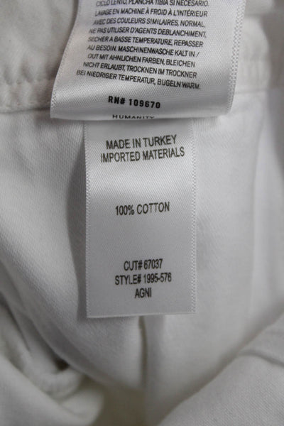 Citizens of Humanity Unisex Cargo Jogger Pants White Size 24