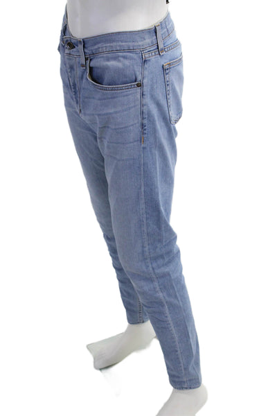 Rag & Bone Mens Skinny Jeans Light Blue Size 33