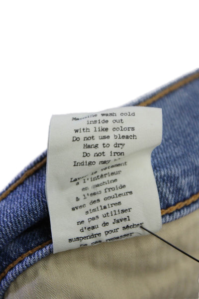 Rag & Bone Mens Skinny Jeans Light Blue Size 33