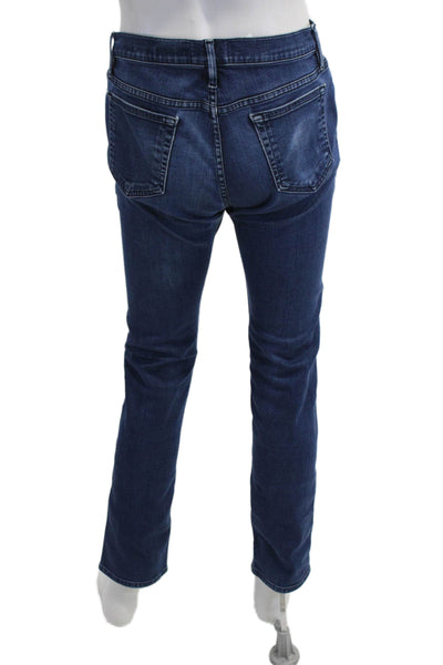 Frame Denim Mens Skinny Straight Dark Blue Jeans Size 33