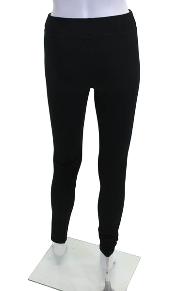 Joseph Women Ankle Jeggings Black Viscose Cotton Blend Size S