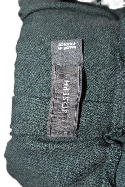 Joseph Women Ankle Jeggings Black Viscose Cotton Blend Size S