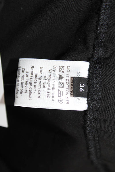Joseph Women Black Ankle Designer Jeggings Size S