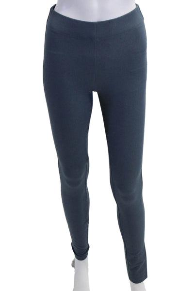 Joseph Women Dark Blue Solid Ankle Leggings Size S